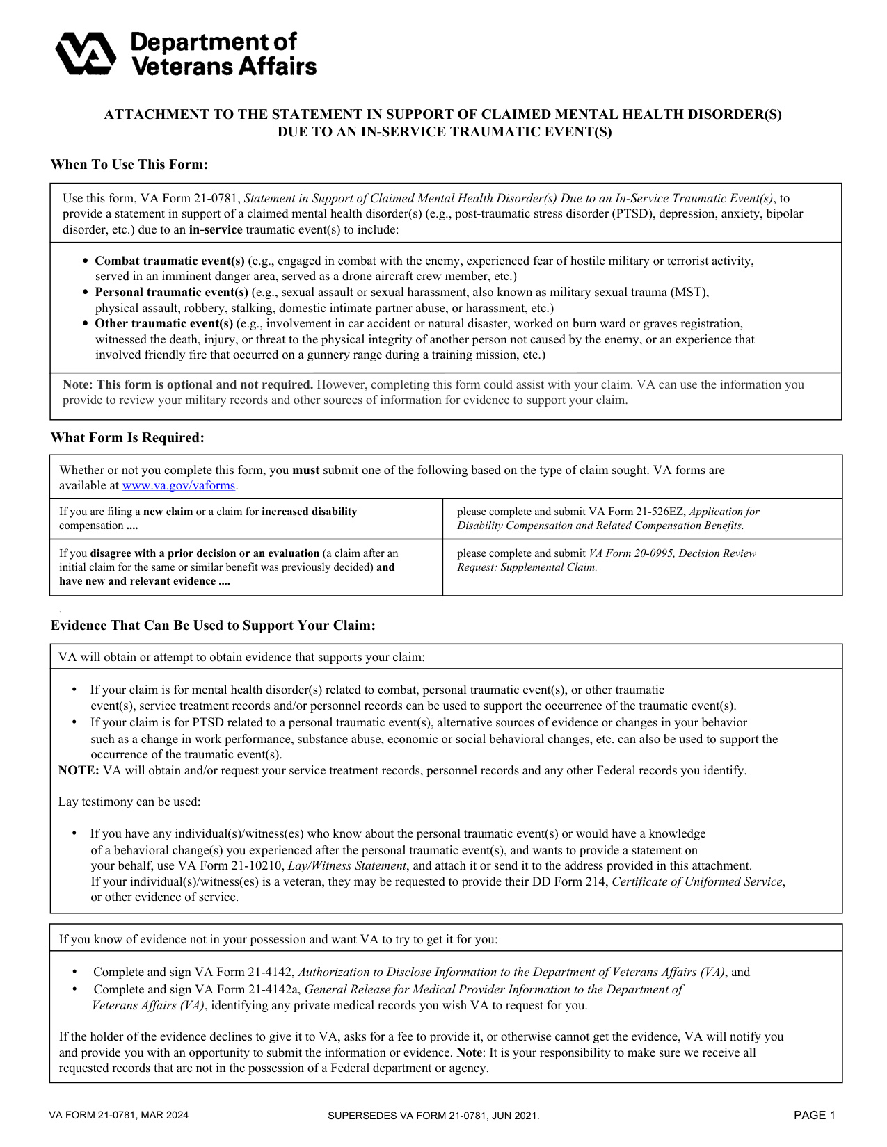 Va Form 21-4142 2024-2025 form preview